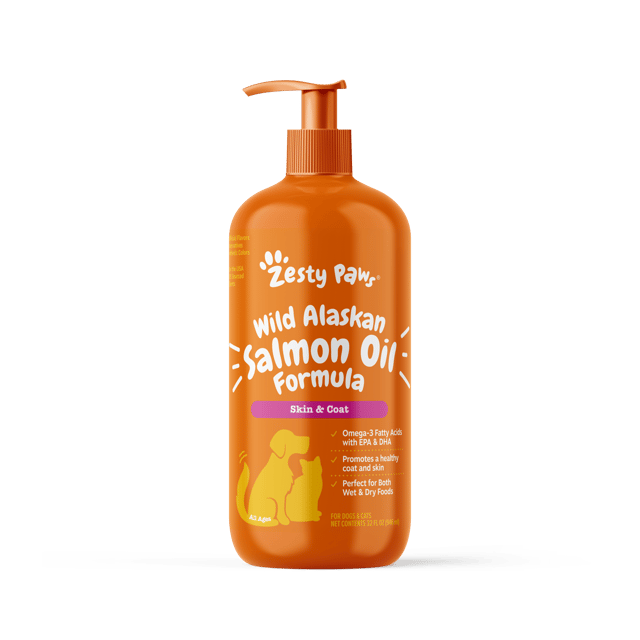 Wild Alaskan Salmon Oil Formula for Dogs & Cats