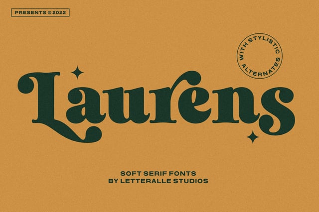 Laurens - Soft Display Serif Font