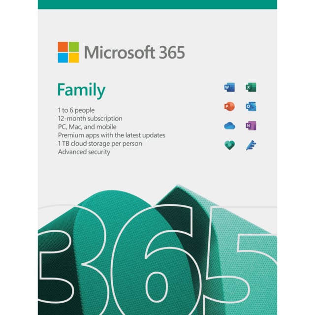 Microsoft 365 Family (15 Month)