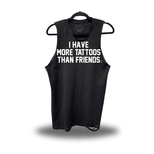 MORE TATTOOS ROAD RASH TANK TOP