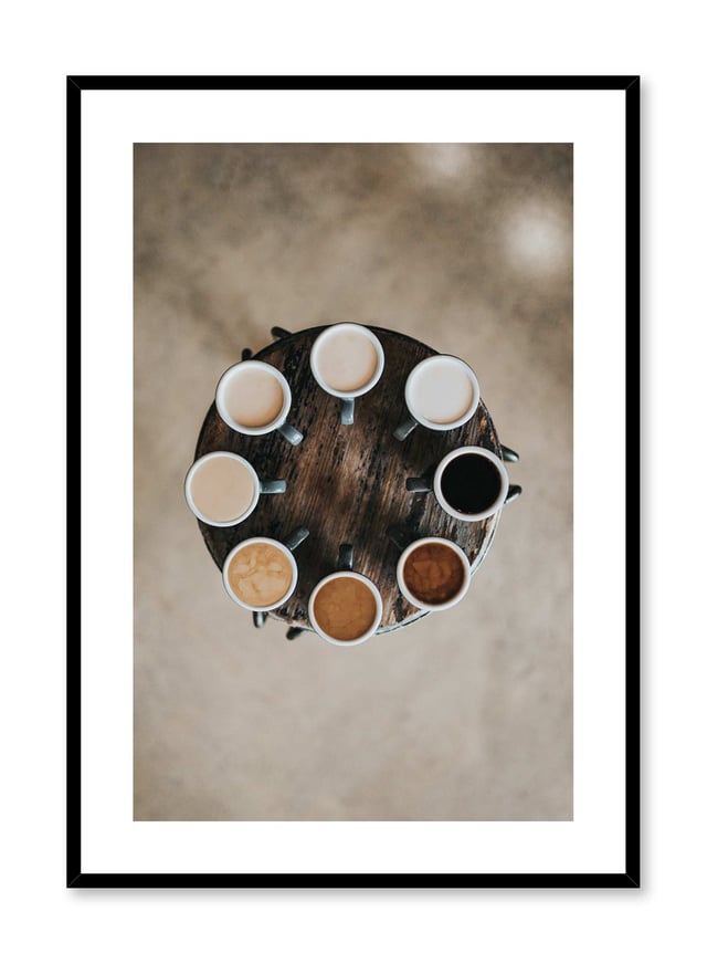 Roue caféinée, Affiche