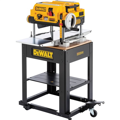 13" DeWalt Planer with Stand and Spiral Cutterhead Kit