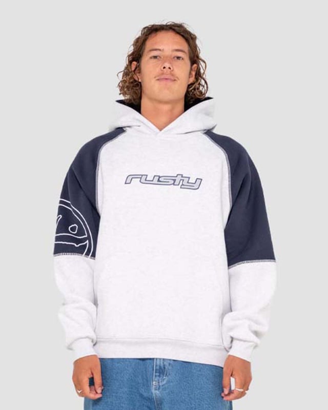 Incognito 2.0 Hooded Fleece - Ecru Marle