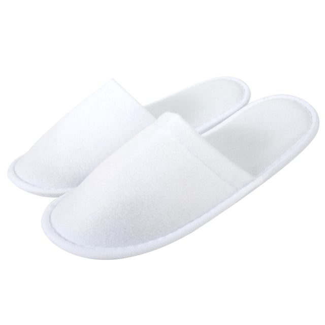 Adult Spa Slippers - White