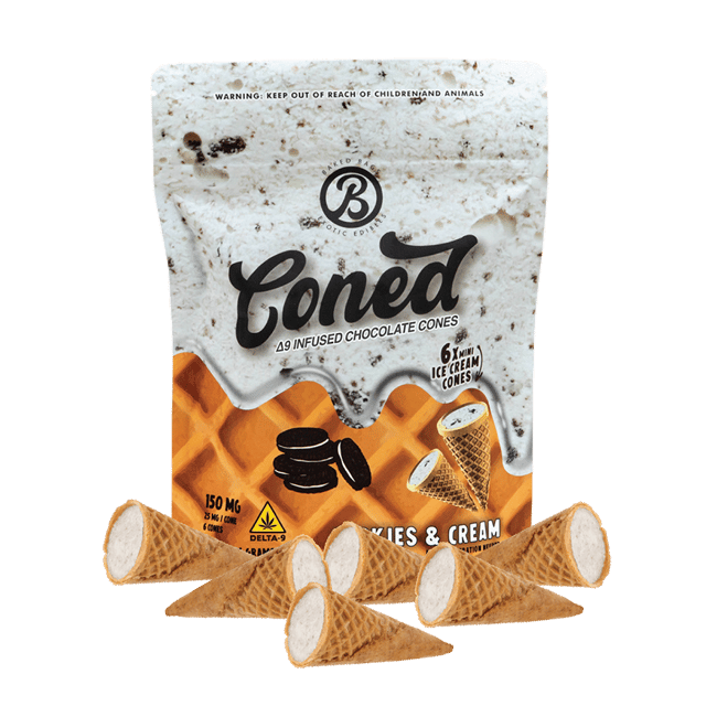 CONED - COOKIES & CREAM EDIBLES