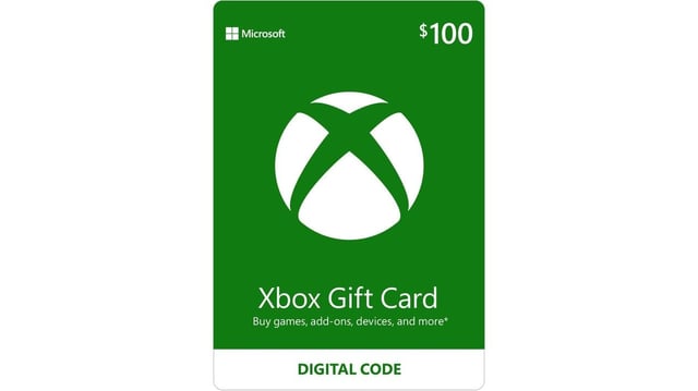 Xbox Live $100 Electronic Voucher