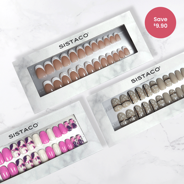 3 Piece Sustainable Nails Pack