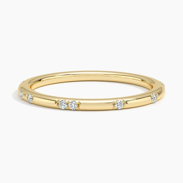 18K Yellow Gold Astra Diamond Ring