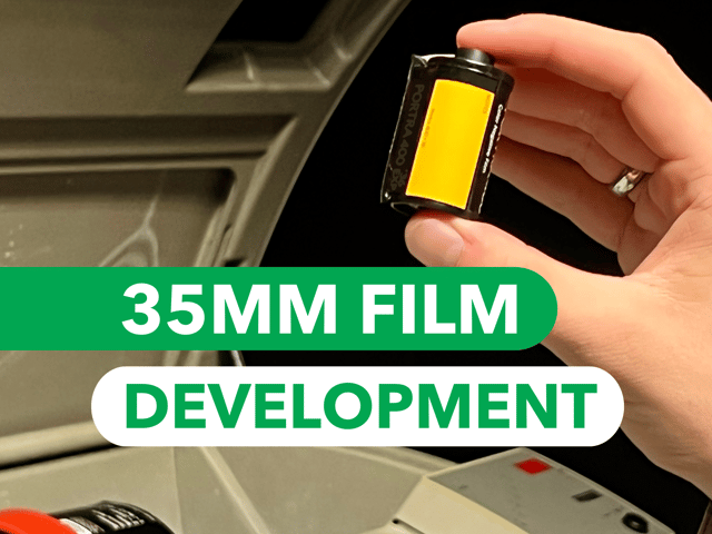 35mm Film Development - with FREE tracked shipping to the lab