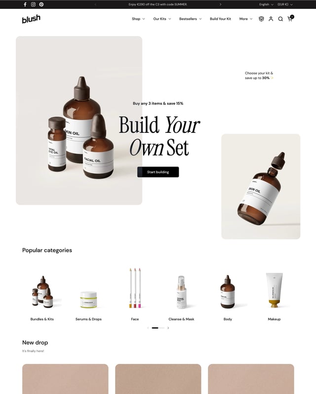 Combine Theme - Ecommerce Website Template