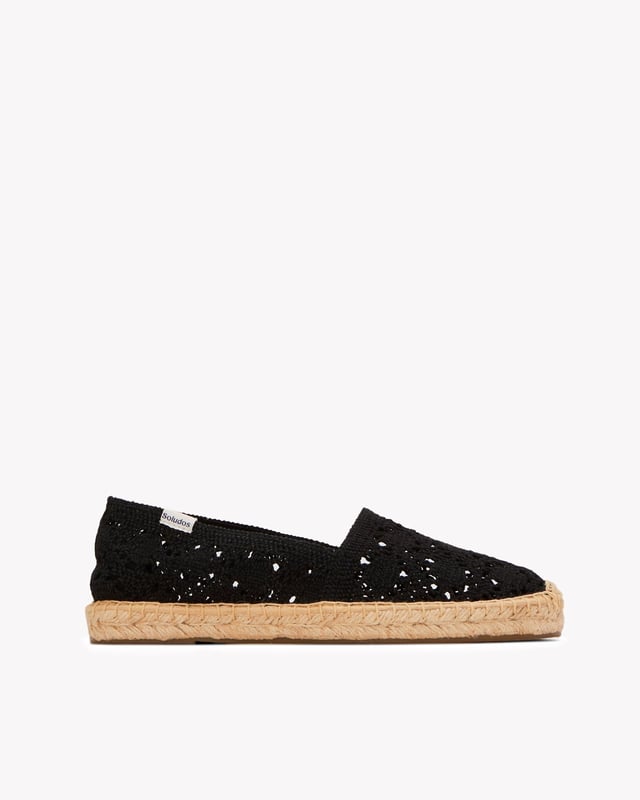 Womens_Espadrilles_The Original_Crochet_Noche Black
