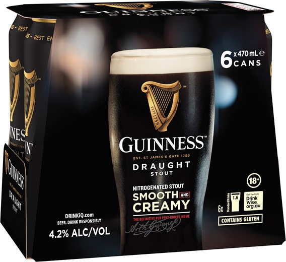 Guinness Draught Can 470mL