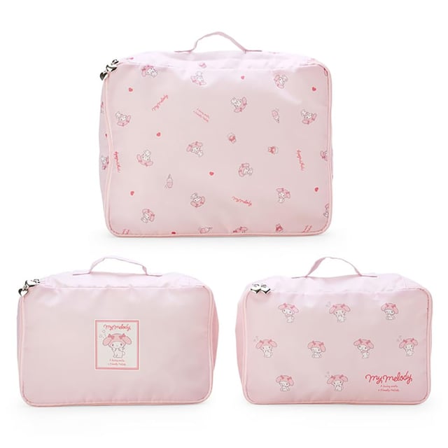Sanrio My Melody Japan Travel Inner Case Set Of 3 020044