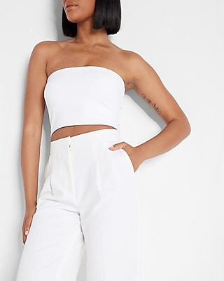 Body Contour High Compression Cropped Tube Top