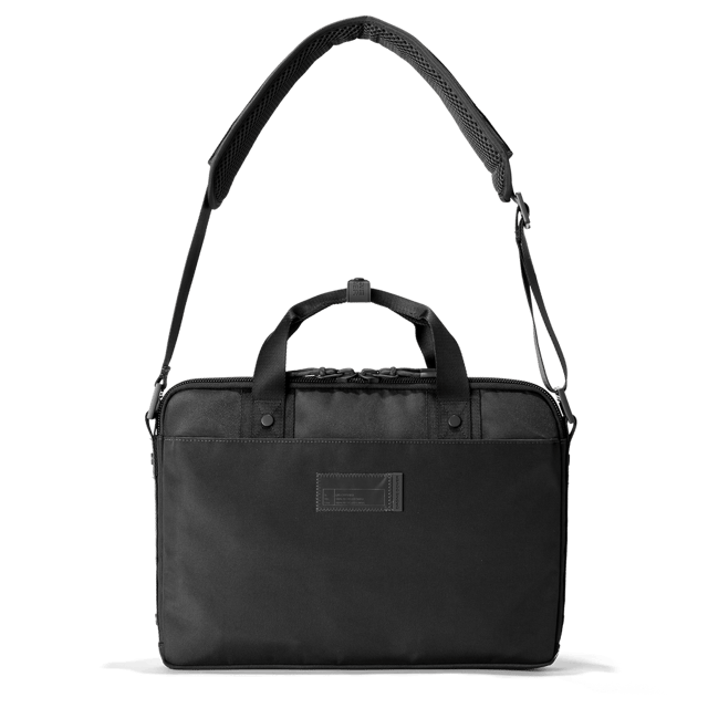Oslo Slim Laptop Bag in Onyx