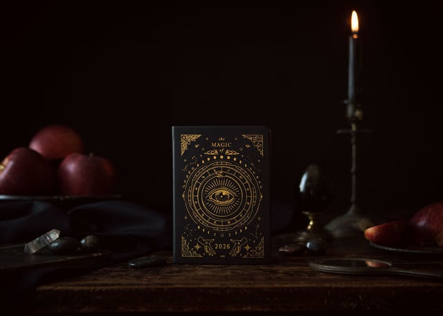 2026 Astrological Pocket Almanac & Guidebook - Black - PRE ORDER