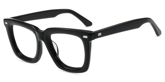 Unisex full frame Acetate eyeglasses | Firmoo.com