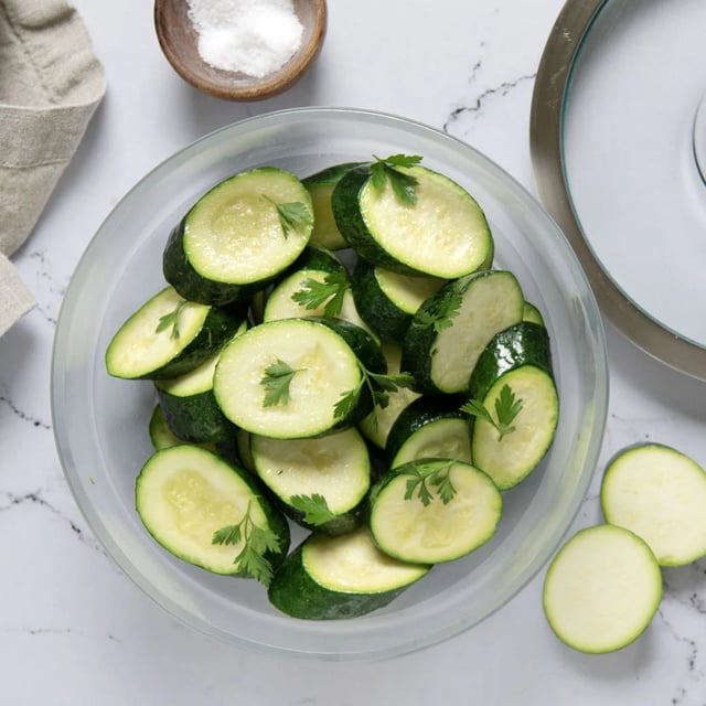 How to Microwave Zucchini