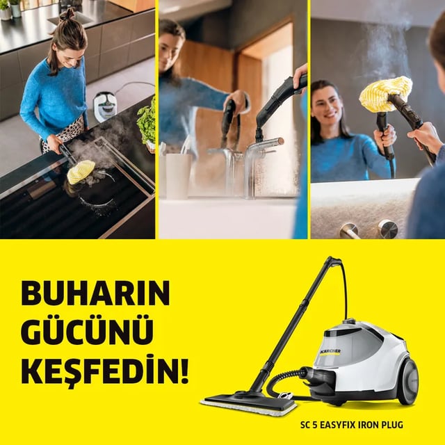 Buharlı temizlik makineleri