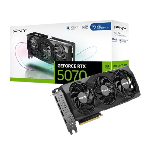 PNY GeForce RTX™ 5070 Overclocked Triple Fan