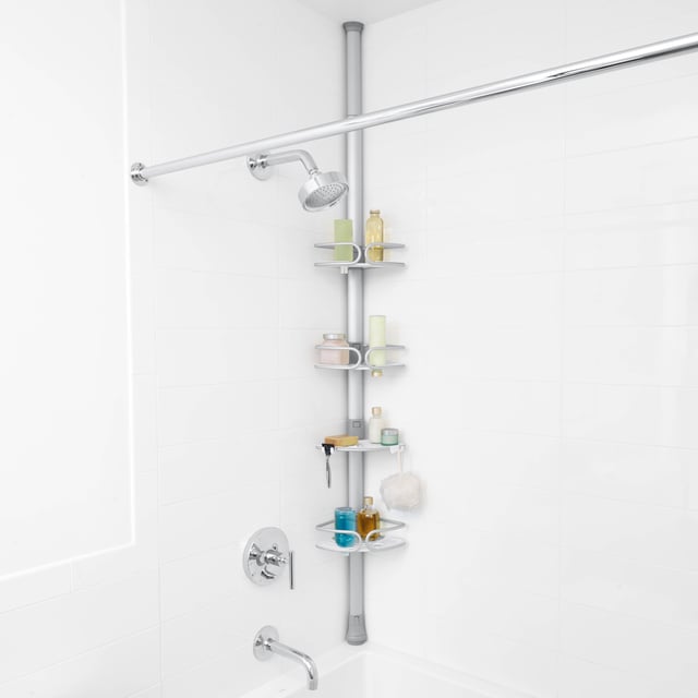 Aluminum 3-Tier Shower Caddy
