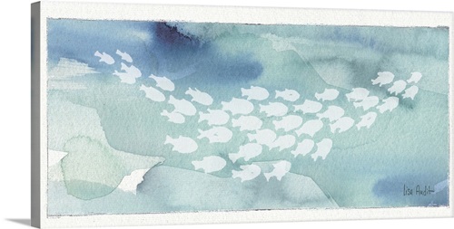 Sea Life II Stretched Canvas Print