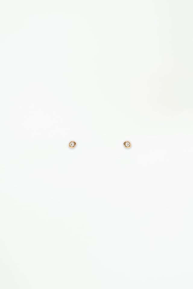 Diamond Nugget Earring - Single