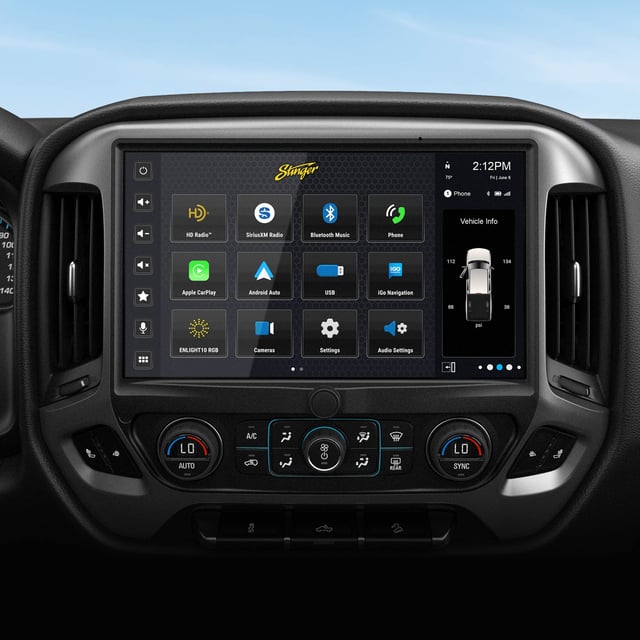 HORIZON12 Chevy Silverado/GMC Sierra (2014-2018) 12.8" Radio Plug-&-Play Kit