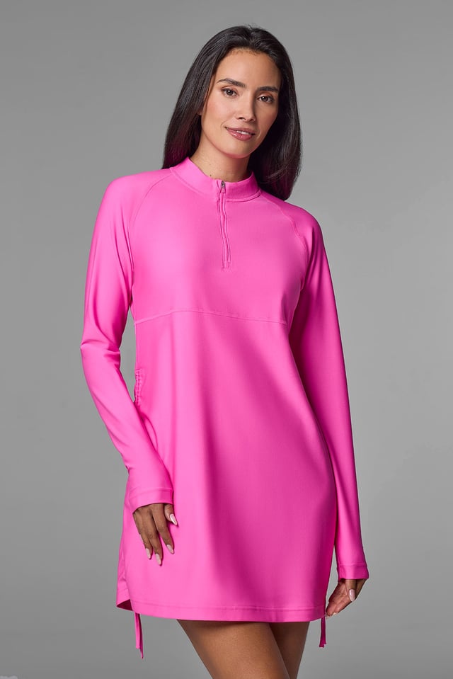 Women's Lawai Ruche Swim Shirt | Malibu Blue Shell We