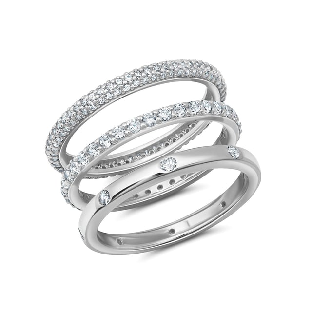 Eternal Stacking Ring in Platinum