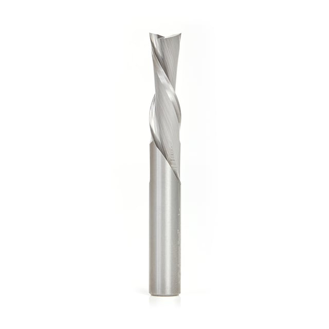 Amana Tool 46422 Solid Carbide Spiral Plunge 5/16 D x 1 CH x 5/16 SHK x 2-1/2 Inch Long Down-Cut Router Bit