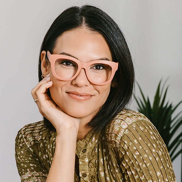 Peepers Readers Glasses BLUSH