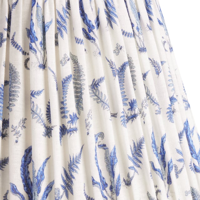 16cm empire shade in jubilee Ferns linen by GP & J Baker