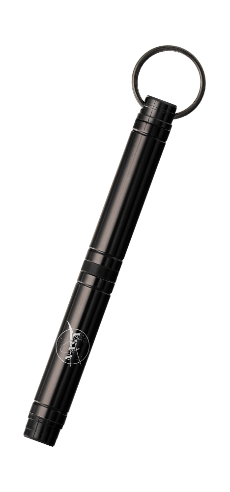 Black Backpacker Space Pen, NASA Meatball