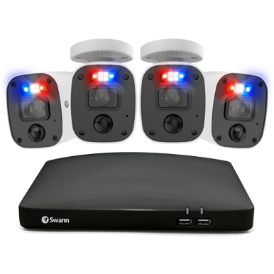 Home 4 Camera 8 Channel 4K Ultra HD DVR 2TB HDD Security System with Mic | SWDVK-856804MQB