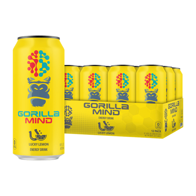 Gorilla Mind Energy Drink 12pk