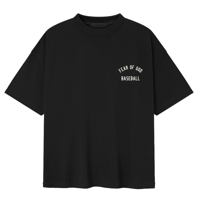 Men's Fear of God x MLB Heather Black Logo 90's Fit T-Shirt