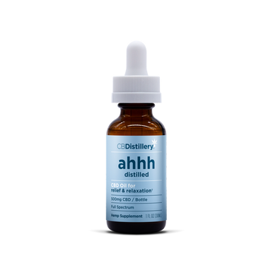 500mg Full Spectrum CBD Oil Tincture