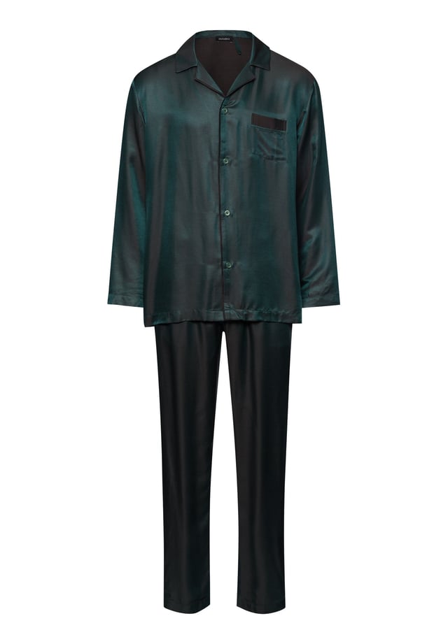 Selection Notch Collar Button Front Pajama Set | Laurel 75878-2743