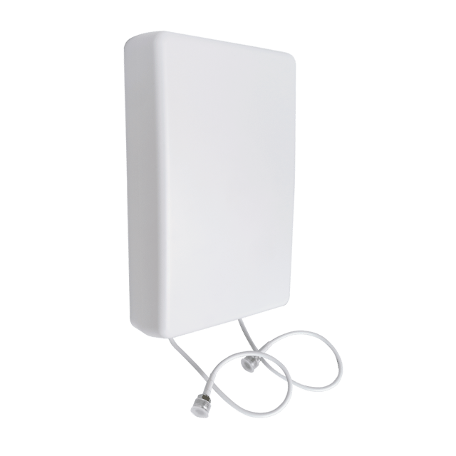 2x2 Cross-Polarized MIMO Indoor Panel Antenna, 600 - 2700 MHz
