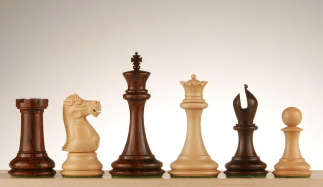 SINGLE REPLACEMENT PIECES: Collector 4" Rosewood and Boxwood Pieces