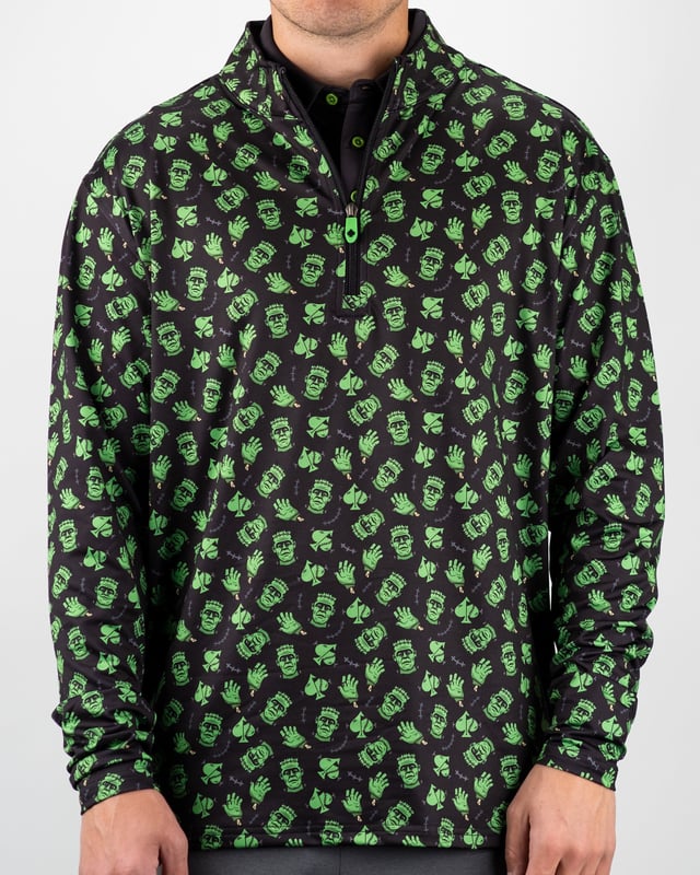 Frankenstein Quarter Zip