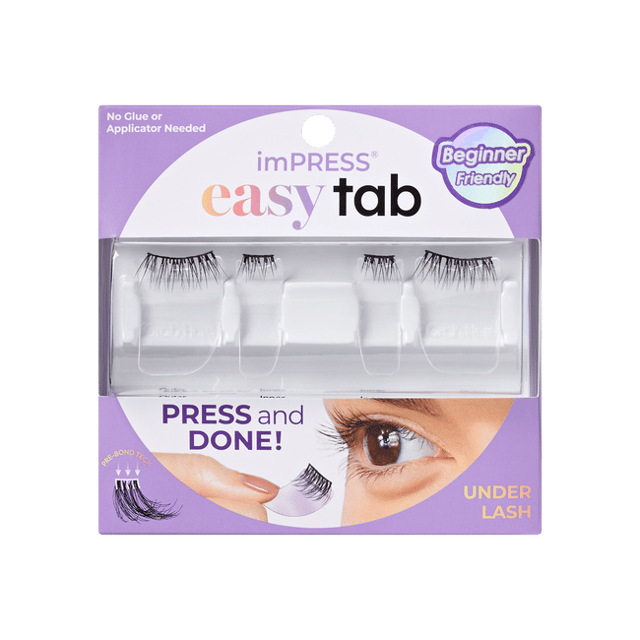 Authentic Natural Press on Falsies Easy Tab