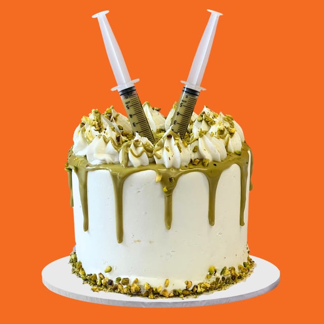Pistachio Papi Cake