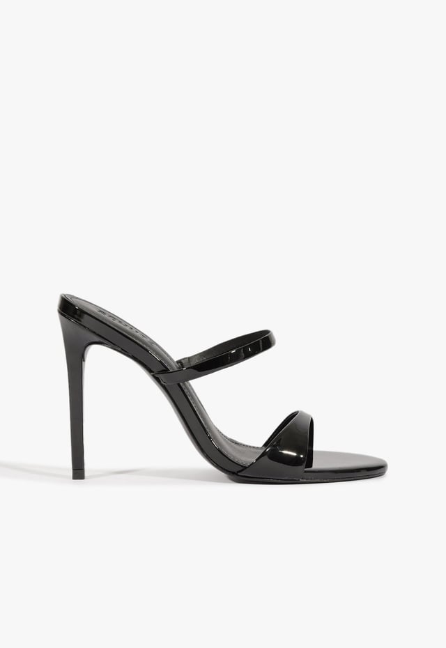 Jessica Mule Patent Sandal
