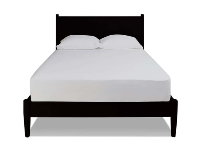Black Wood Bed