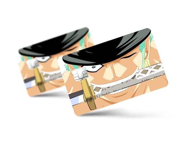 One Piece Zoro Eyes Credit Card Skin