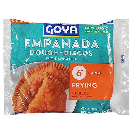 Goya Large Discos Empandas Yellow - 20 Oz