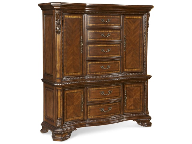 A.R.T. Furniture Old World 6-Drawers Cherry Wood Accent Chest