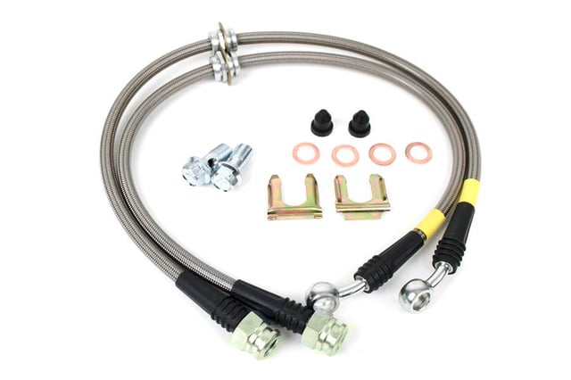 Stoptech Stainless Steel Brake Lines Rear - 1993-2001 Subaru Impreza